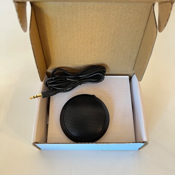 Round condenser Microphone Desktop Condenser Computer Microphone - Picture 9 of 9